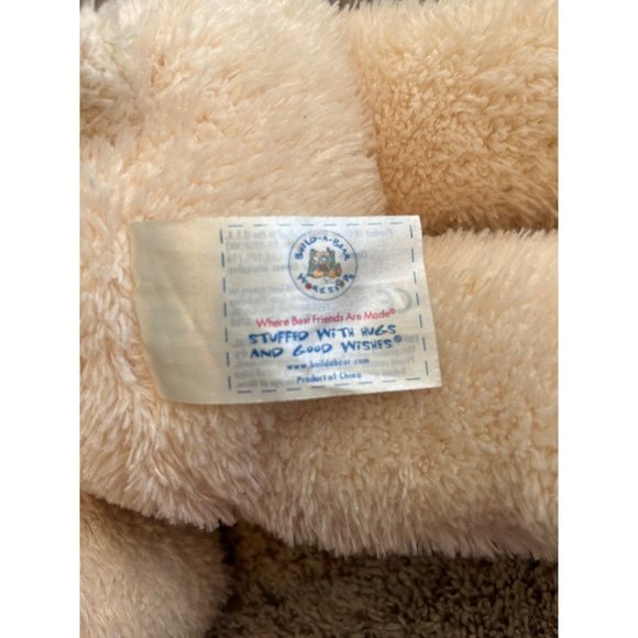 Build A Bear Teddy Bear Plush 16 in Lil Coconut Cub Cream Stuffed Toy BAB - Picture 4 of 8